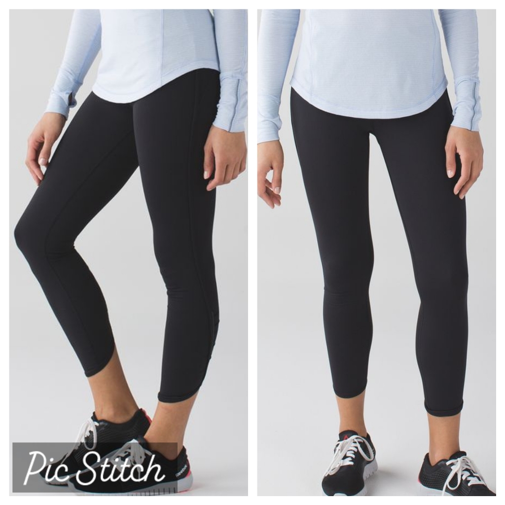 Lululemon Black Real Quick Tights Pants Leggings